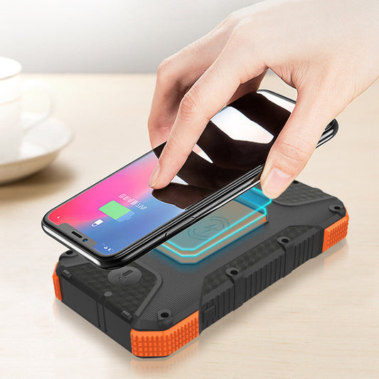 Baterie externa cu incarcare solara si wireless