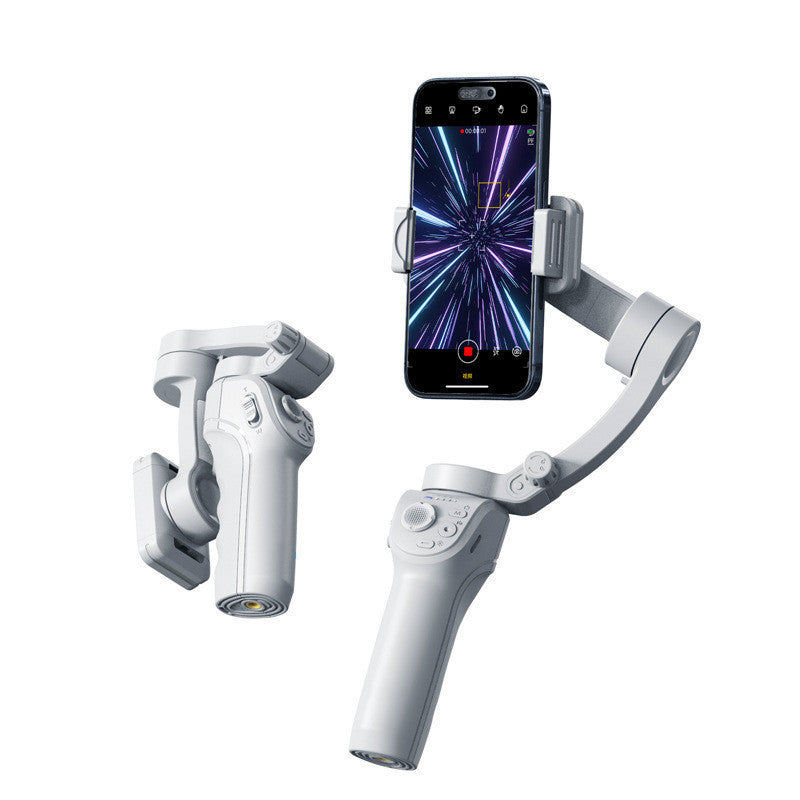 Gimbal 3-Axe cu AI Tracking și Lumină Integrată