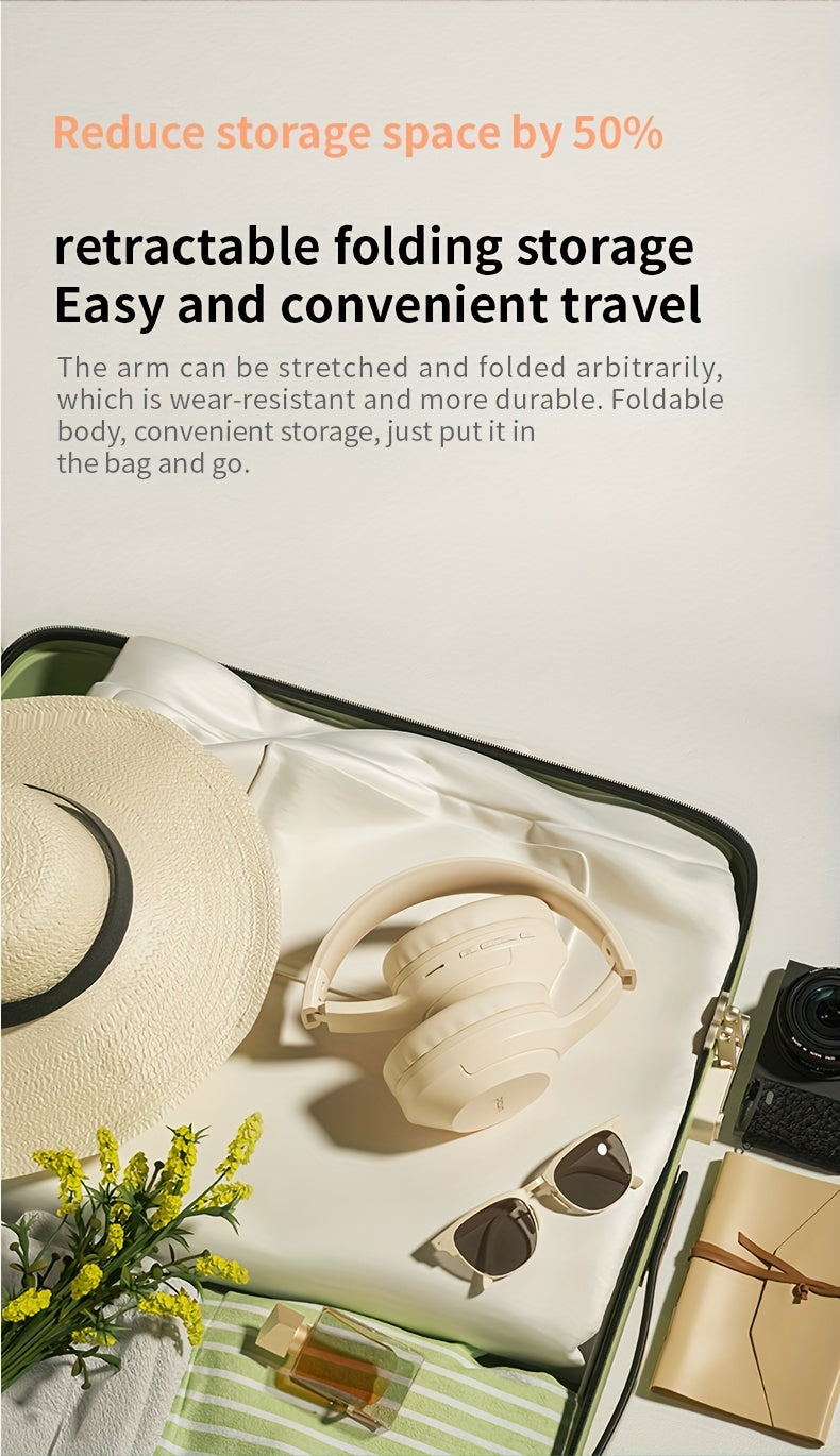 Căști Wireless Picun B-01S HiFi Over-Ear cu Bass Puternic