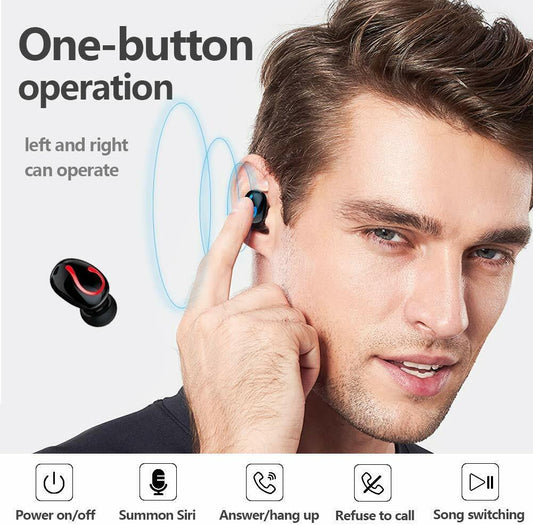 Căști Wireless Bluetooth 5.1 TWS In-Ear Stereo