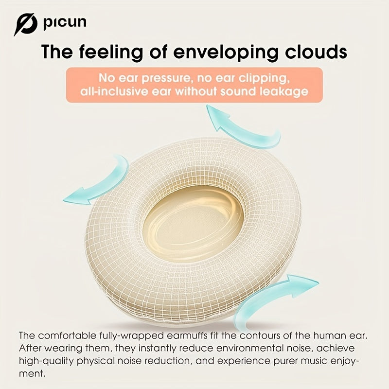 Căști Wireless Picun B-01S HiFi Over-Ear cu Bass Puternic