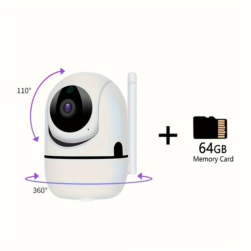 Camera Wi-Fi HD 1080P cu urmarire automata și night vision
