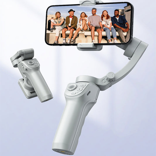 Gimbal 3-Axe cu AI Tracking și Lumină Integrată